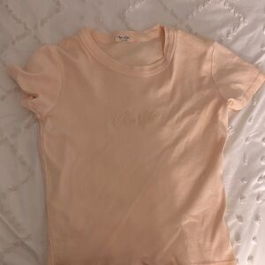 John Galt New York Peach Tee